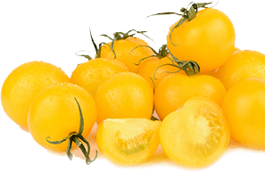 Yellow cherry tomatoes